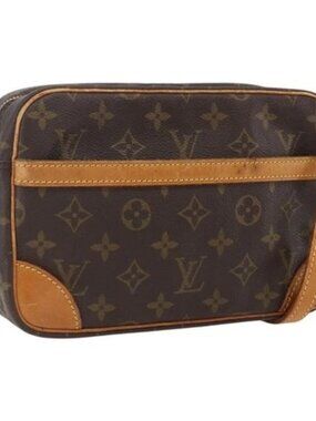 LOUIS VUITTON Monogram Trocadero 23 Shoulder Bag M51276 LV Auth ka2255A